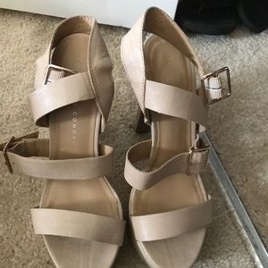 Tan heels